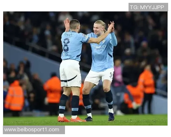 哈兰德铲射破门遭遇重创下身撞击立柱瞬间令人心疼